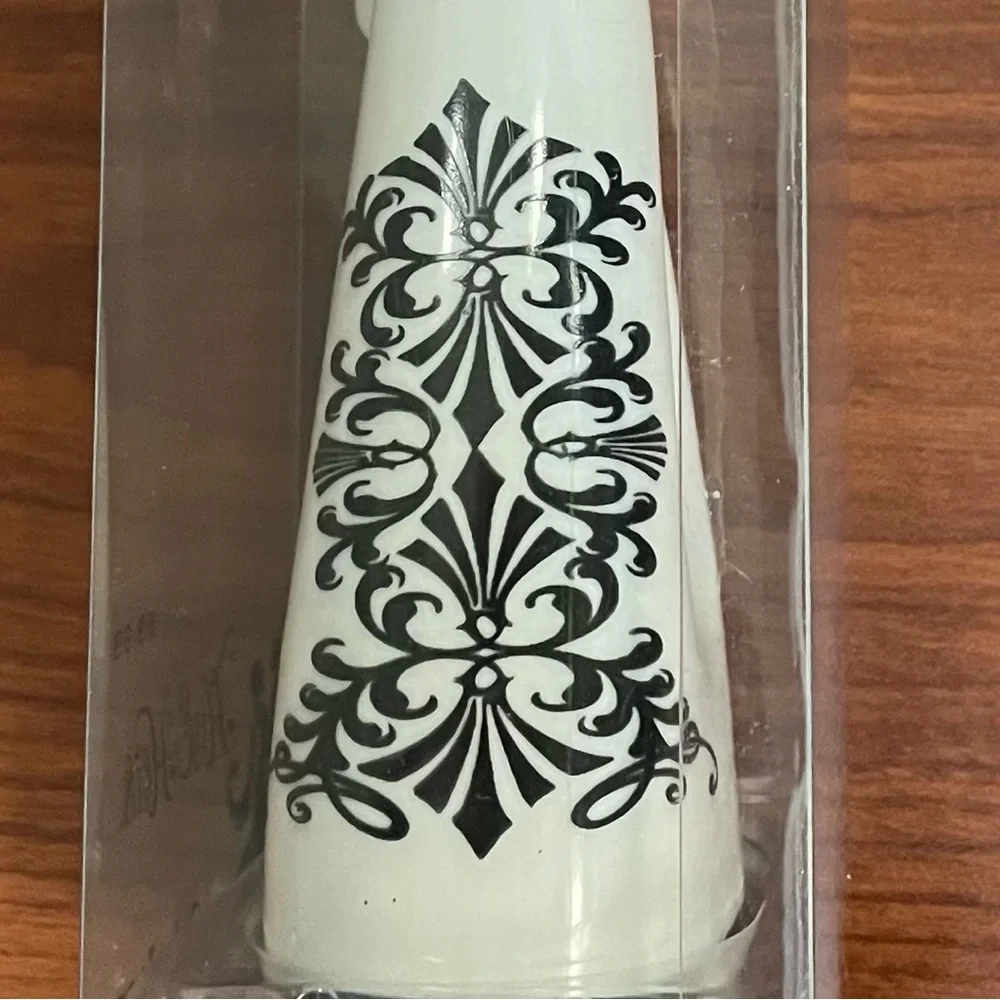 Studio His & Hers Wedding Anniversary Black & White Cake Topper